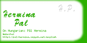 hermina pal business card